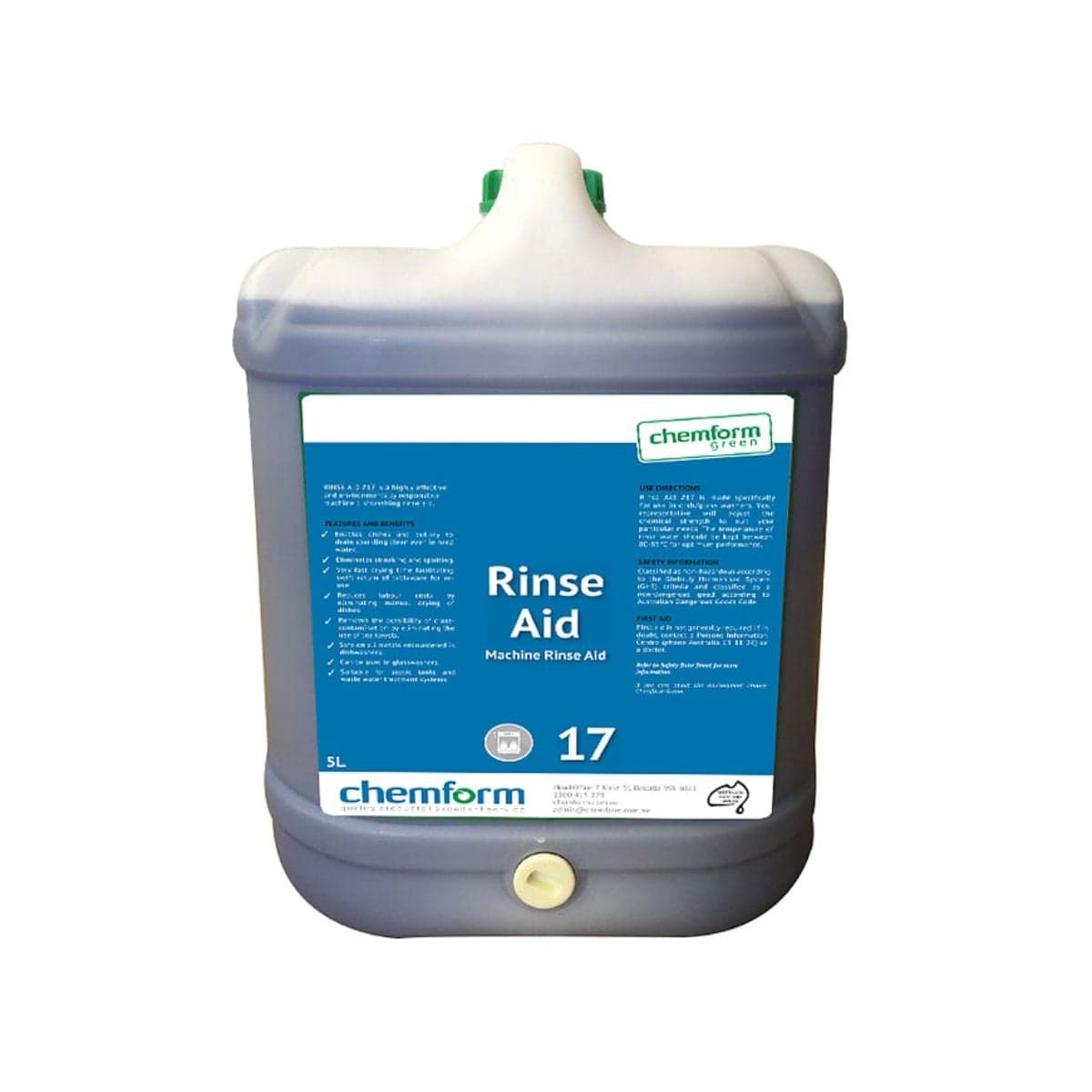RINSE AID 20L EACH