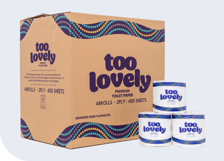 Too Lovely premium toilet paper