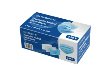 Puregiene Surgical Masks Level 2 Pack 50
